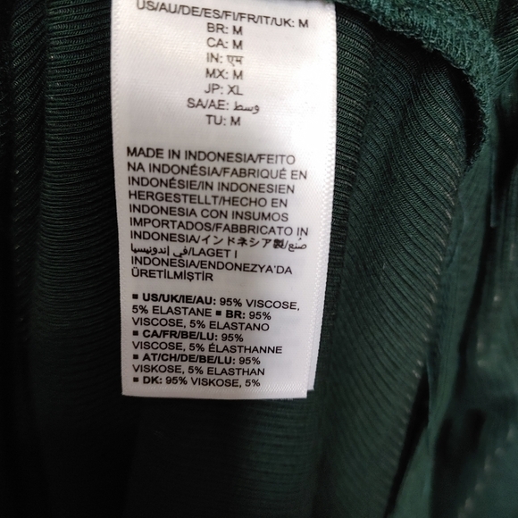 RIBBED keyhole midi dress size M - Picture 8 of 11